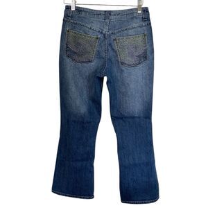 LA Blues Stretch Jeans Womens Size 10 Petite (30x28.5) Boot Cut Denim